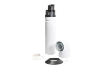 Standard Horizontal Flue Inc. Low Profile Elbow & Fixing Screws