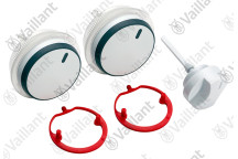 Vaillant - Knobs, White (Excl.), Kit Of 3