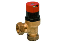 Honeywell - Auto By Pass Valve - 22mm (Angled)