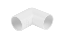 Overflow White - 90\' Bend - 21.5mm
