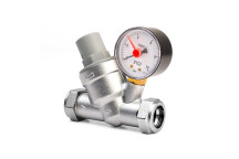Intatec - Pressure Reducing Valve 22mm (With Gauge)