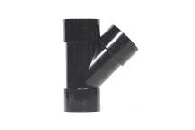 Solvent Weld Waste - Black - Tee 32mm