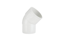 MUPVC - Spigot Elbow 45 - White - 50mm