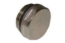 Radiator Plug - Chrome