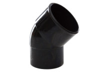 32mm Spigot Bend 45\' Black