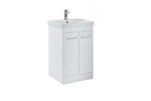 Rossini - Floor Standing Unit & Basin - White - 600