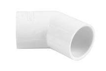 Overflow White - 45\' Bend - 21.5mm