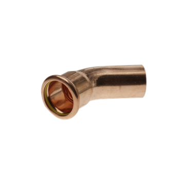 Pressfit - Gas - Street Elbows - 45\' - 15mm