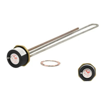 Telsa - Immersion Heater - Incoloy - 27\" (with Copper Pocket)