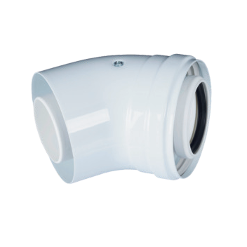 Biasi - Elbow 45 - 60/100mm HE