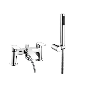 Juliet Chrome Bath Deck Shower Mixer