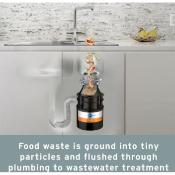 Insinkerator - 46 - Food Waste Disposer (With Air Switch)