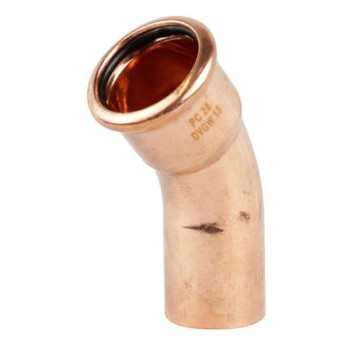 Pressfit - Water - Street Elbows - 45\' - 76mm