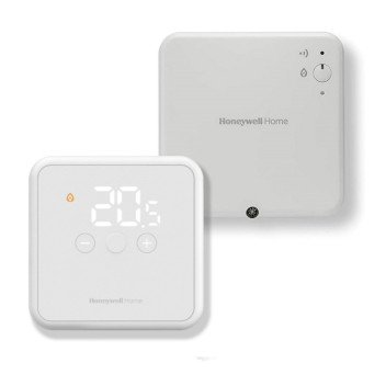 Honeywell - DT4R - Wireless Room Thermostat (Receiver Included)