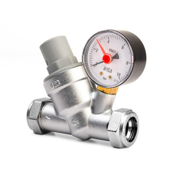 Intatec - Pressure Reducing Valve 54mm (With Gauge)