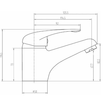 Basin Tap - Mixer - Chelsea Single Lever