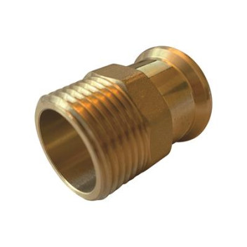 Pressfit - Gas - Straight Adaptors MI - 22mm x 3/4\"