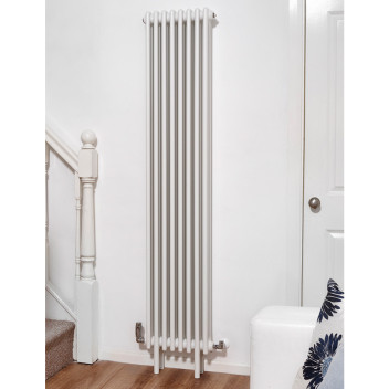 Ultraheat - 3 Column Tubular - 2000x465 (White)