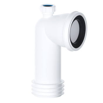 Pan Connector - 90\' Bend WC (1.1/4\" Adapter)