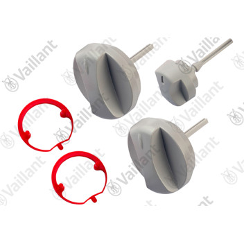Vaillant - Buttons Grey, Kit Of 3