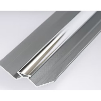 Shower Panel - Internal Corner 10mm (Silver)