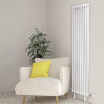 Ultraheat - 2 Column Tubular - 1800x376 (White)